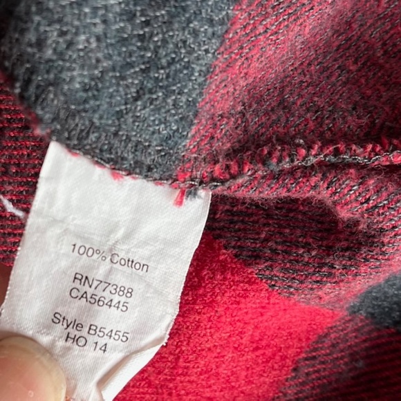 Madewell Flannel Ex-Boyfriend Shirt in Albion Plaid - Picture 6 of 6